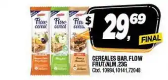Supermercados Yaguar Flow Cereales Bar. Frut/alm. 23g oferta