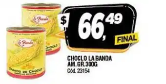 Supermercados Yaguar La Banda Am. Gr. Choclo 300g oferta
