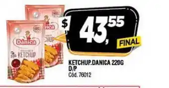 Supermercados Yaguar Danica Ketchup 220g d/p oferta