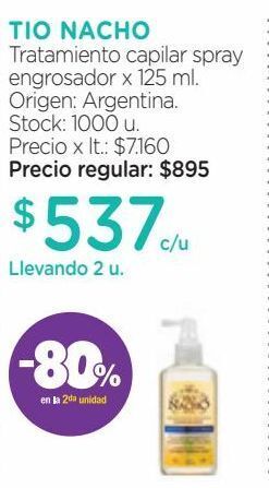 Farmacity Tratamiento capilar spray engrosador x 125 ml. oferta