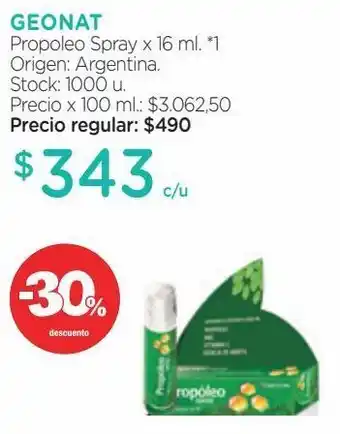 Farmacity Propoleo spray x 16 ml. oferta