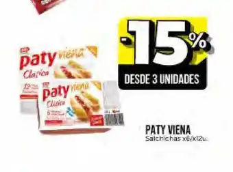 Supermayorista Vital Paty Viena Salchichas oferta