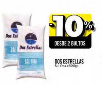 Supermayorista Vital Dos Estrellas Sal Fina X500gr oferta