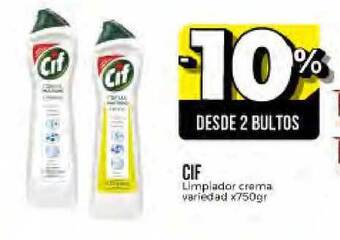 Supermayorista Vital Cif Limpiador Crema Variedad X 750gr oferta
