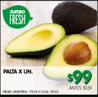 Jumbo Palta x un oferta