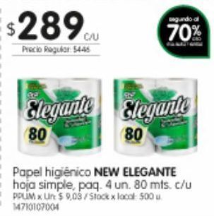 Jumbo Papel higiénico new elegante oferta