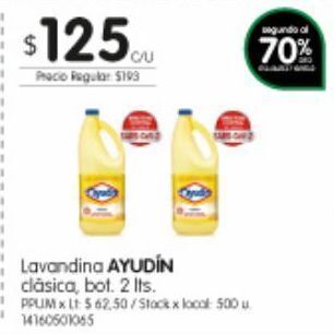 Jumbo Lavandina ayudin 2lt oferta
