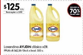 Disco Lavandina ayudin 2lt oferta