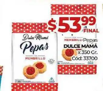 Diarco Dulce Mama Pepas x 350gr oferta