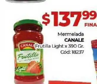 Diarco Canale Mermelada Fruitilla Light x 390gr oferta