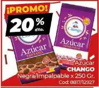 Diarco Chango Azucar Negra-Impalpable x 250gr oferta
