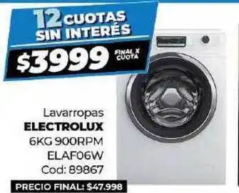 Electrolux Lavarropas