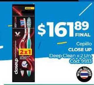Diarco Cepillo Close Up Deep Clean oferta