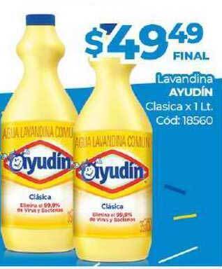 Diarco Ayudin Lavandina Clasica x 1lt oferta