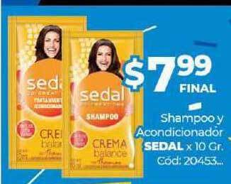 Diarco Sedal Shampoo Y Acondicionador x 10gr oferta