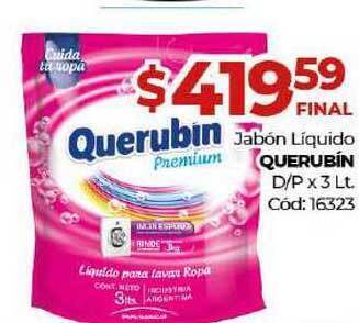 Diarco Querubin Jabon Liquido D/P x 3lt oferta