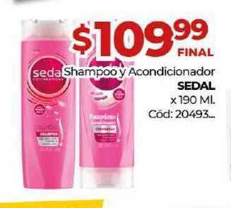 Diarco Sedal Shampoo Y Acondicionador x 190ml oferta