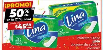 Diarco Protector Diario Lina oferta