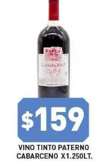 Supermercados Zeta Vino Tinto Paterno Cabarceno X 1.250lT. oferta