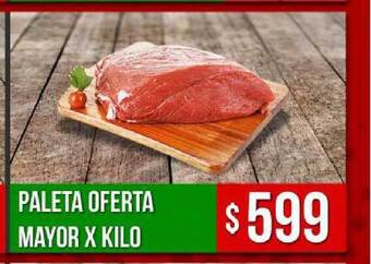 Supermercados Mayor Paleta Oferta Mayor X Kilo oferta