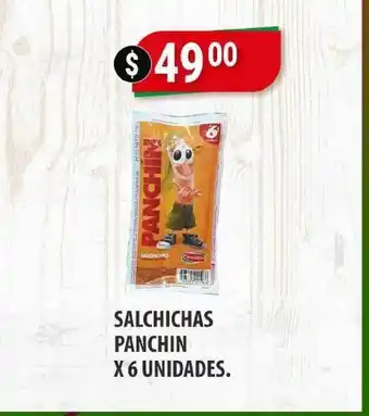 Supermercados Mayor Salchichas Panchin X6 Unidades oferta