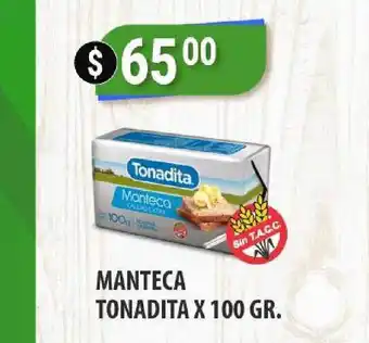 Supermercados Mayor Manteca Tonadita X 100 GR. oferta