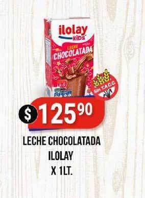 Supermercados Mayor Leche Chocolatada Ilolay x 1lt oferta