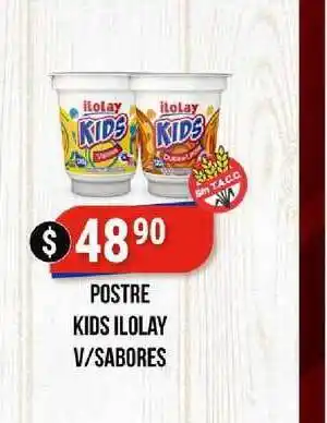 Supermercados Mayor Postre Kids Ilolay V-Sabores oferta