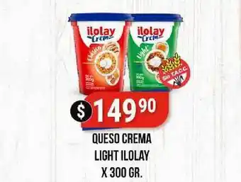 Supermercados Mayor Queso Crema Light Ilolay X300gr. oferta
