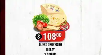 Supermercados Mayor Queso Gruyerito Ilolay oferta