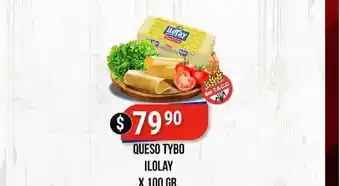 Supermercados Mayor Ilolay Queso Tybo x 100gr oferta