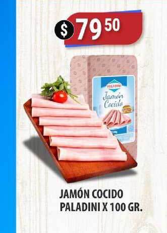 Supermercados Mayor Jamon Cocido Paladini X 100GR. oferta