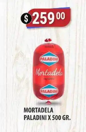 Supermercados Mayor Mortadela Paladini X500gr oferta