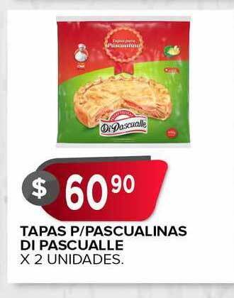 Supermercados Mayor Tapas P-Pascualinas Di Pascualle x 2 unidades oferta