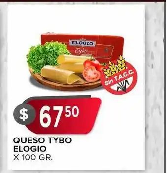 Supermercados Mayor Queso Tybo Elogio x 100gr oferta