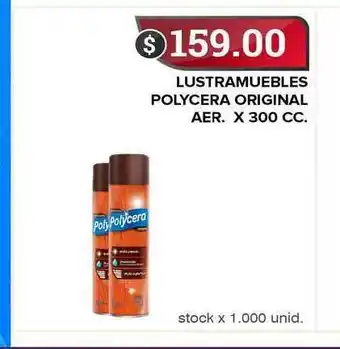 Lustramuebles Polycera Original x 300cc