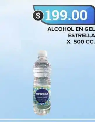 Supermercados Mayor Alcohol En Gel Estralla x 500cc oferta