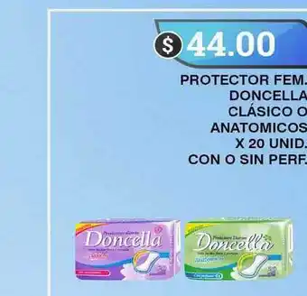 Protector Fem. Doncella Clasico O Anatomicos