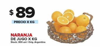 Carrefour Maxi Naranja de jugo x kg oferta