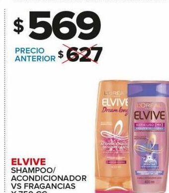 Carrefour Maxi Shampoo elvive oferta