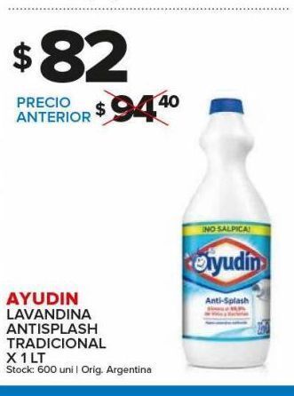 Carrefour Maxi Lavandina ayudin x 1 lt oferta