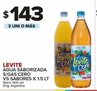 Carrefour Maxi Agua con sabor levité x 1.5 l oferta