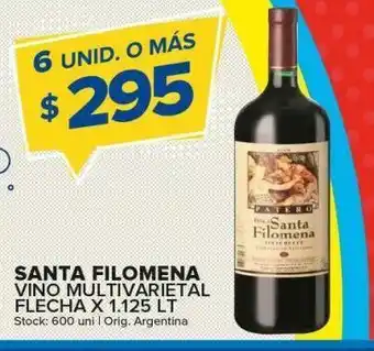 Carrefour Maxi Vino multivarietal santa filomena x 1.125 l oferta