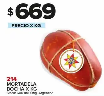 Carrefour Maxi Mortadela bocha 214 x kg oferta