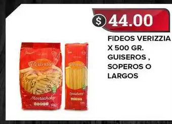 Supermercados Mayor Fideos Verizzia X500 GR. Guiseros Soperos O Largos oferta