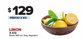 Carrefour Maxi Limón x kg oferta