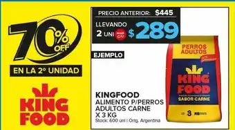 Carrefour Maxi Alimento para perros king food x 3 kg oferta