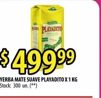 Punto Mayorista Yerba mate playadito x 1 kg oferta