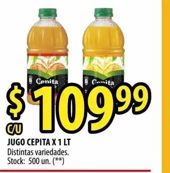 Punto Mayorista Jugos cepita x 1 l oferta