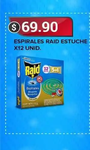 Supermercados Mayor Espirales Raid Estuche oferta